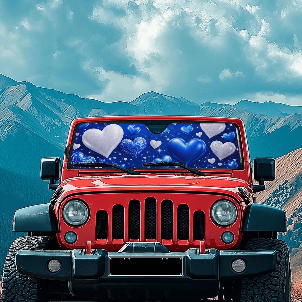 SUV Windshield Sun Shade