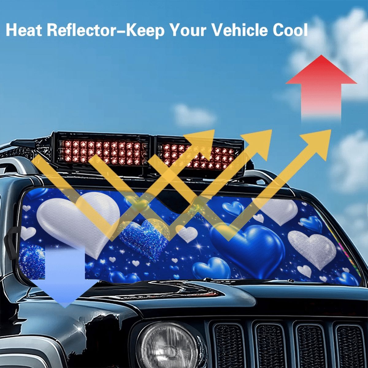 SUV Windshield Sun Shade
