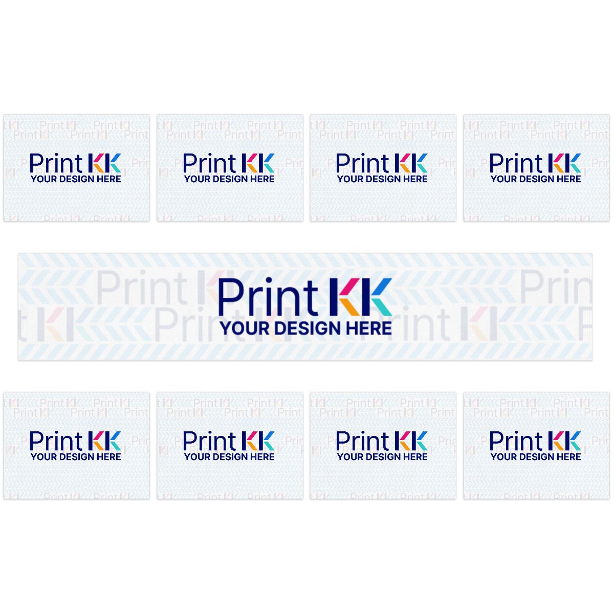 Ensemble de chemin de table et sets de table 7 pièces