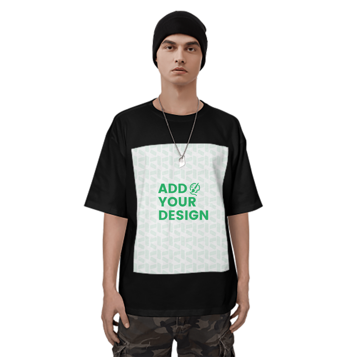 Heavy Cotton T Shirts for Men (Single Sided Design)