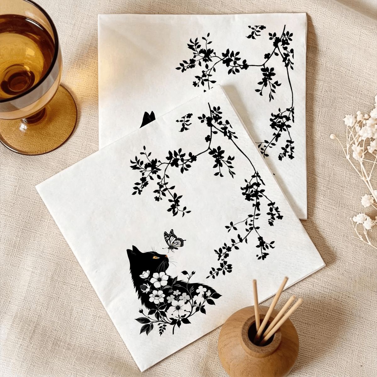 3層カクテル／ランチョンナプキン