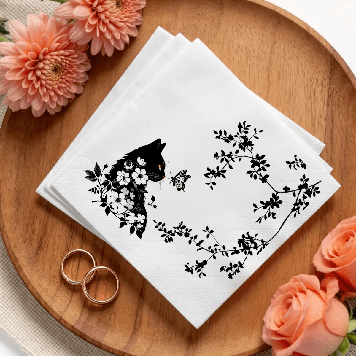 3層カクテル／ランチョンナプキン