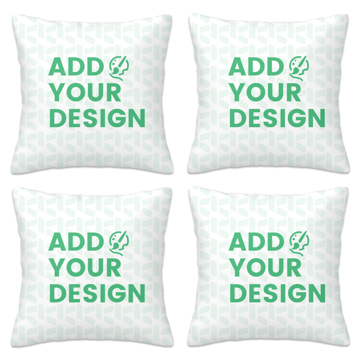 All Season Throw Pillow Covers Set of 4(Single-Sided Design)