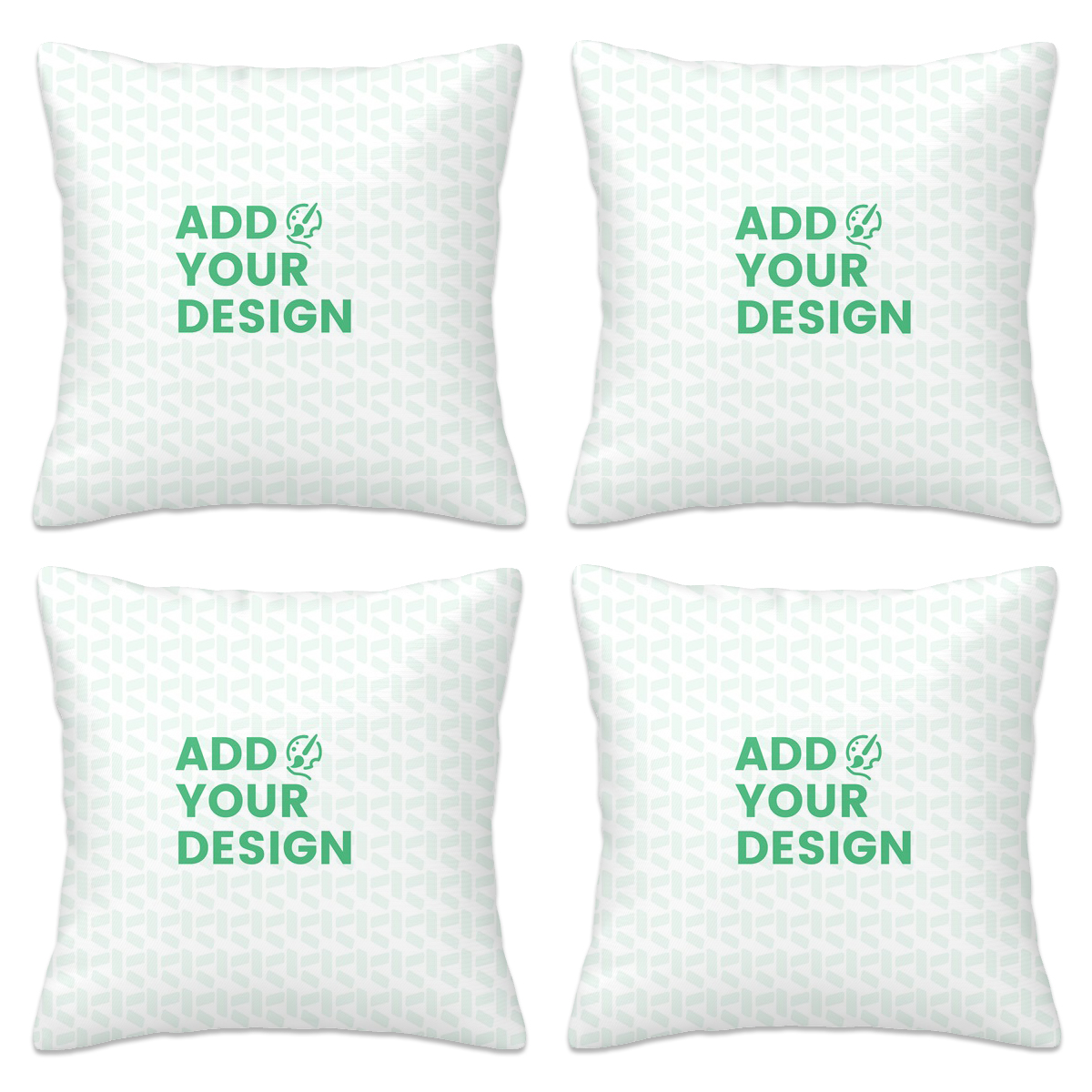 All Season Throw Pillow Covers Set of 4(Single-Sided Design)