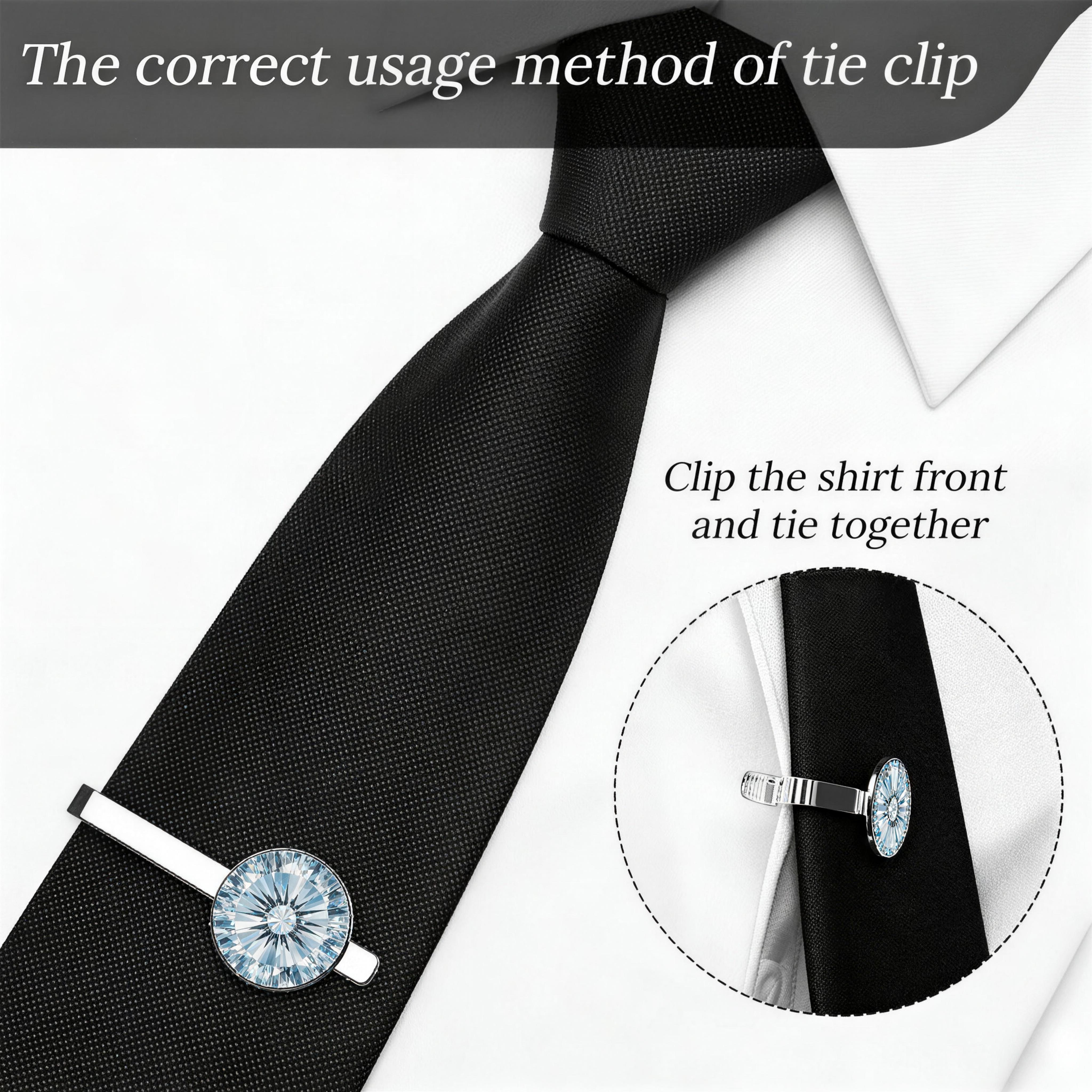Tie Clip 2-Pack
