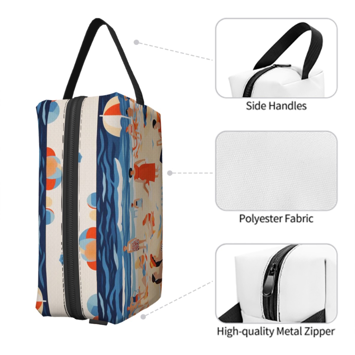 Travel Toiletry Bag Portable Large Capacity