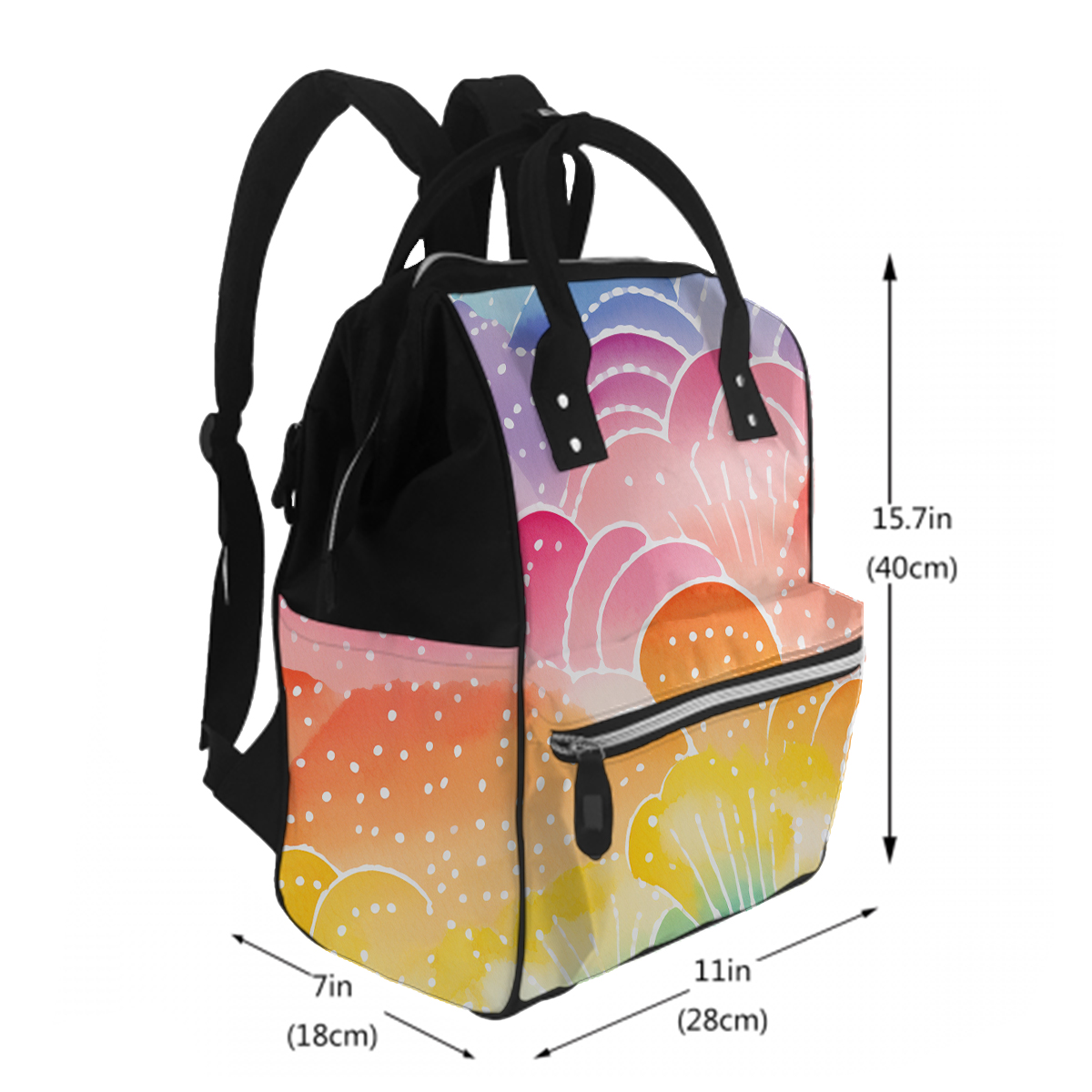 Multifunctional Large Capacity Mommy Backpack Diaper Bag