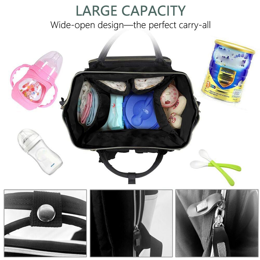 Multifunctional Large Capacity Mommy Backpack Diaper Bag