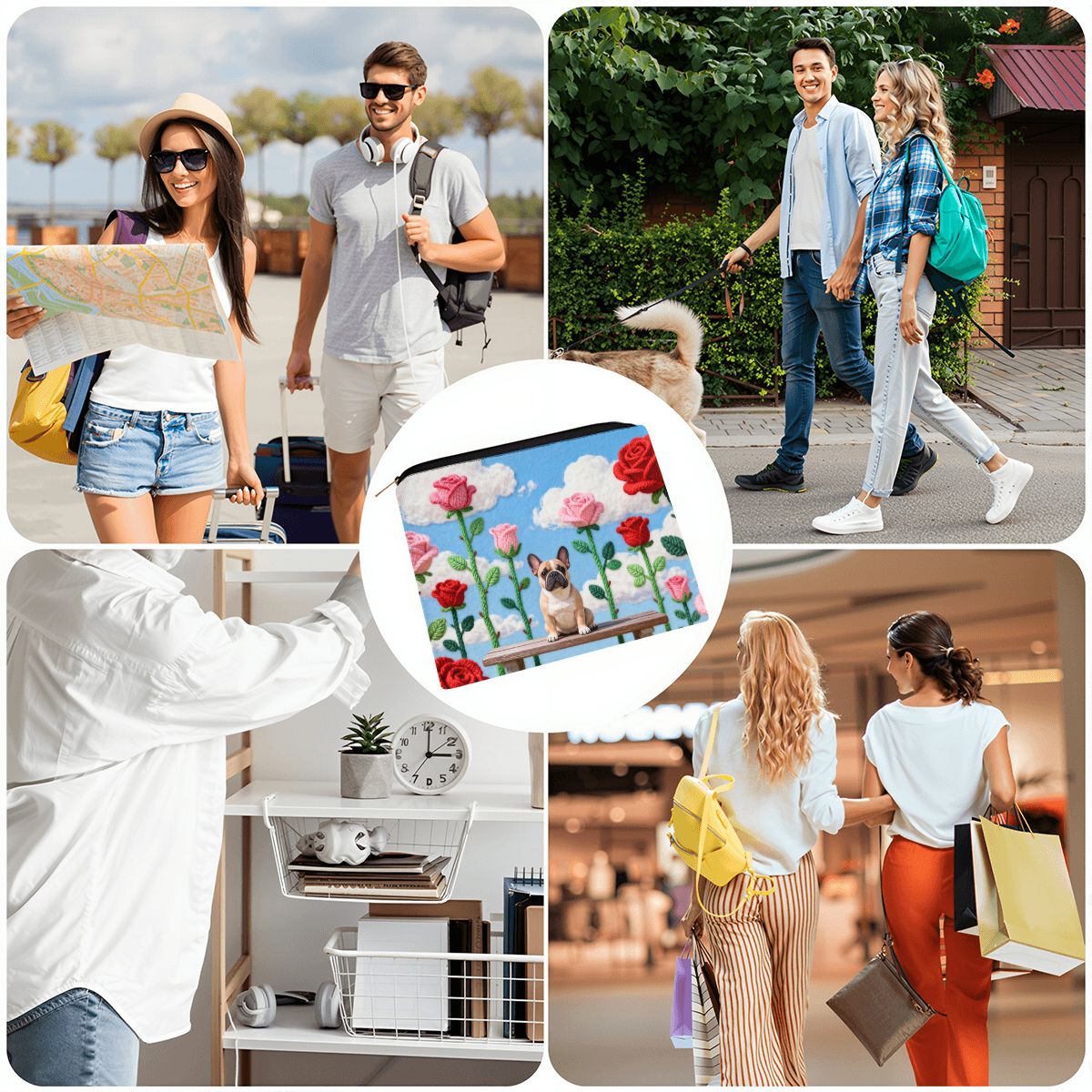 トラベルメイクポーチ