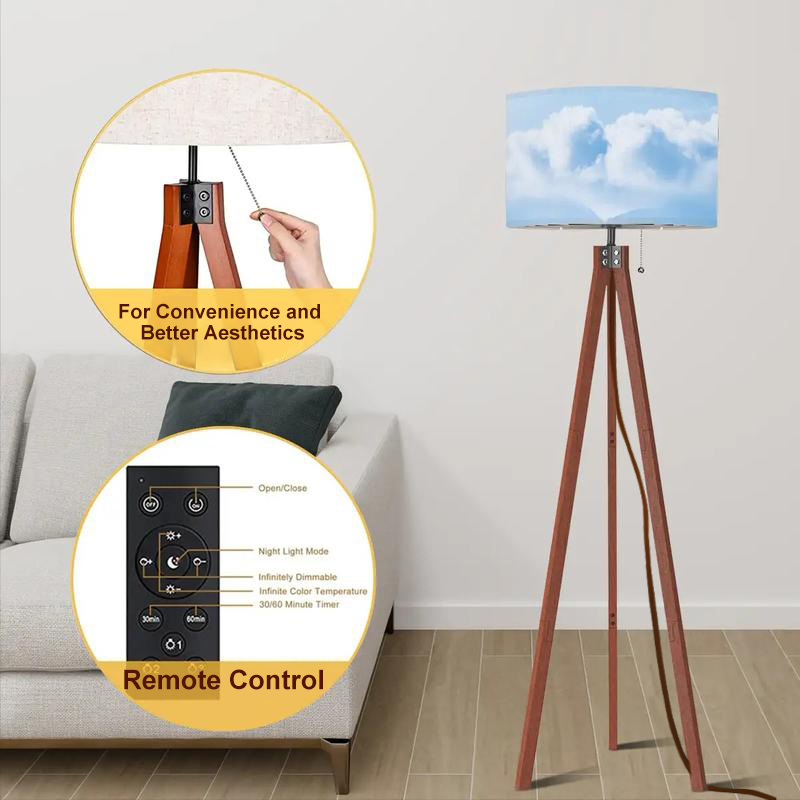 Tripod Floor Lamp (Made in USA)