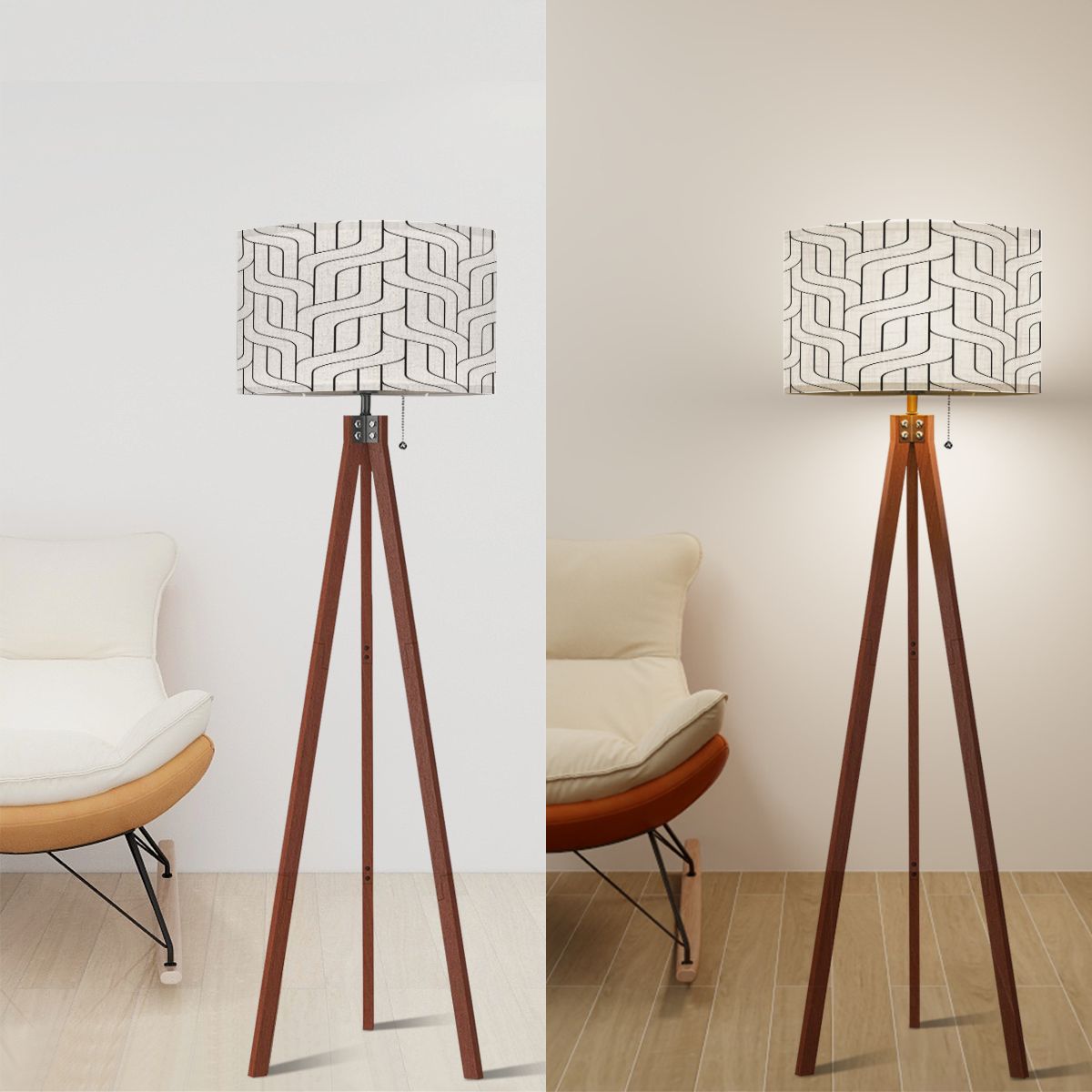 Tripod Floor Lamp (Made in USA)