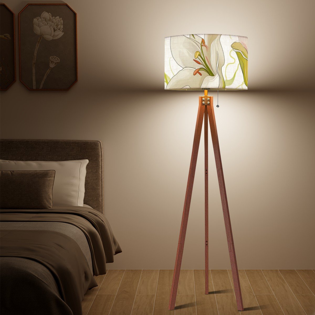 Tripod Floor Lamp Shade (Made in USA)