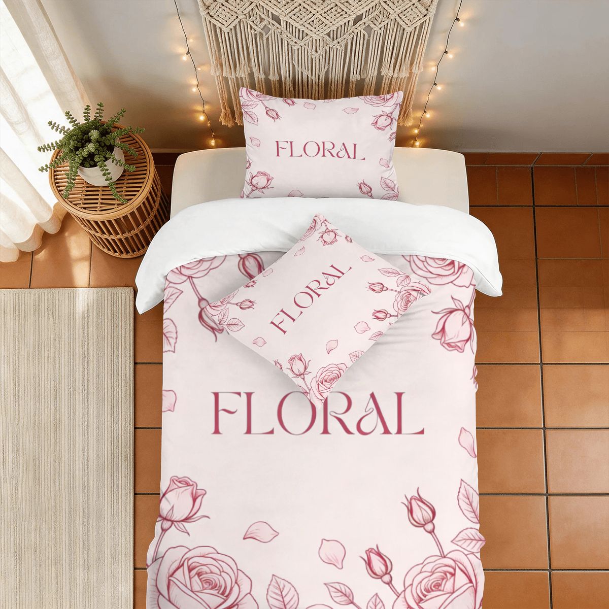 ツイン掛け布団カバーセット