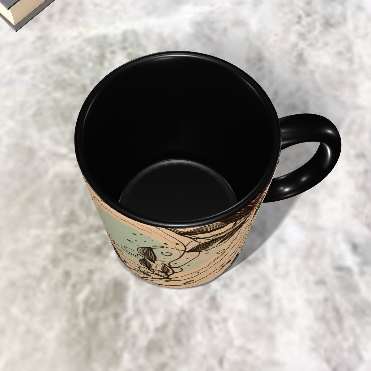 Two Tone Coffee Mugs