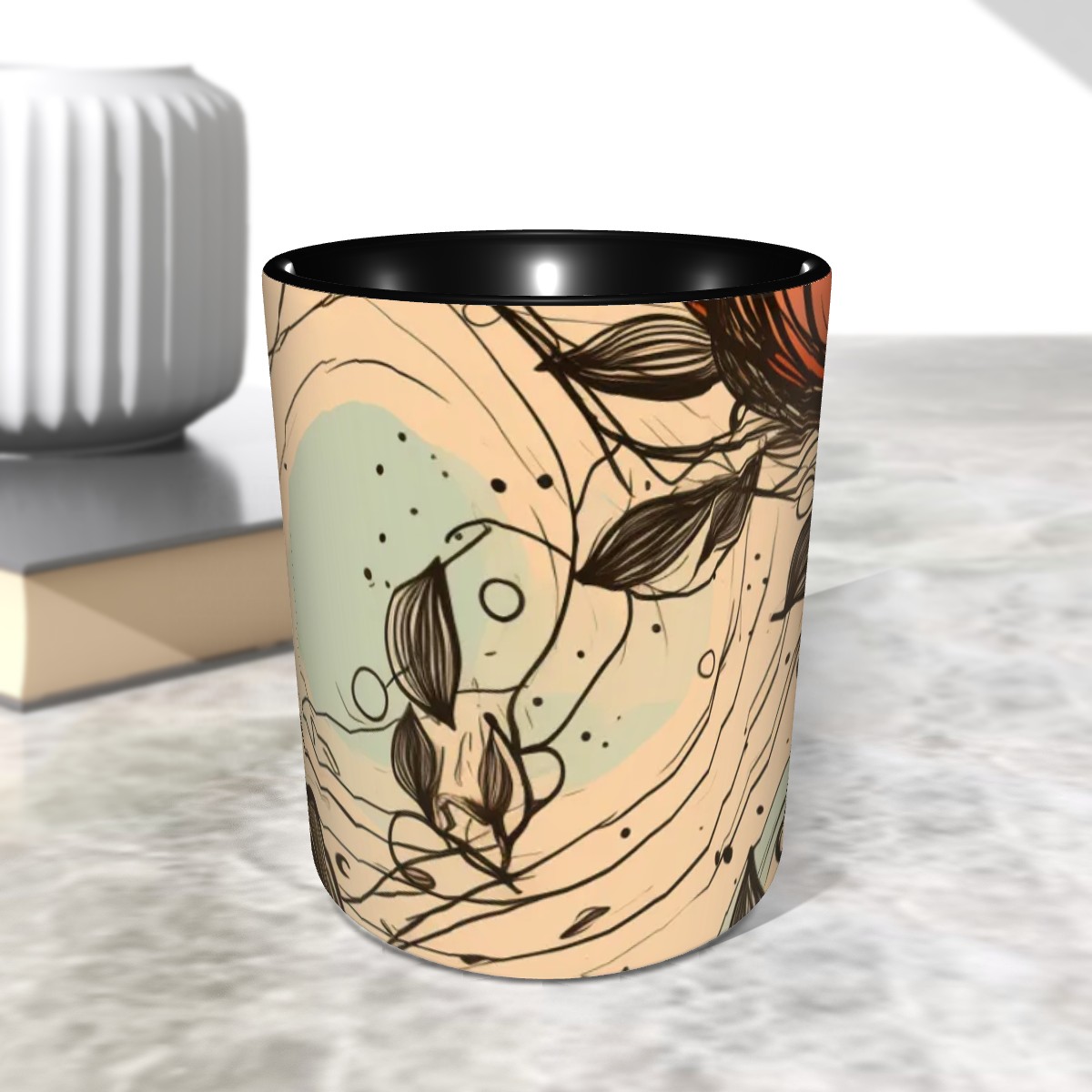 Two Tone Coffee Mugs