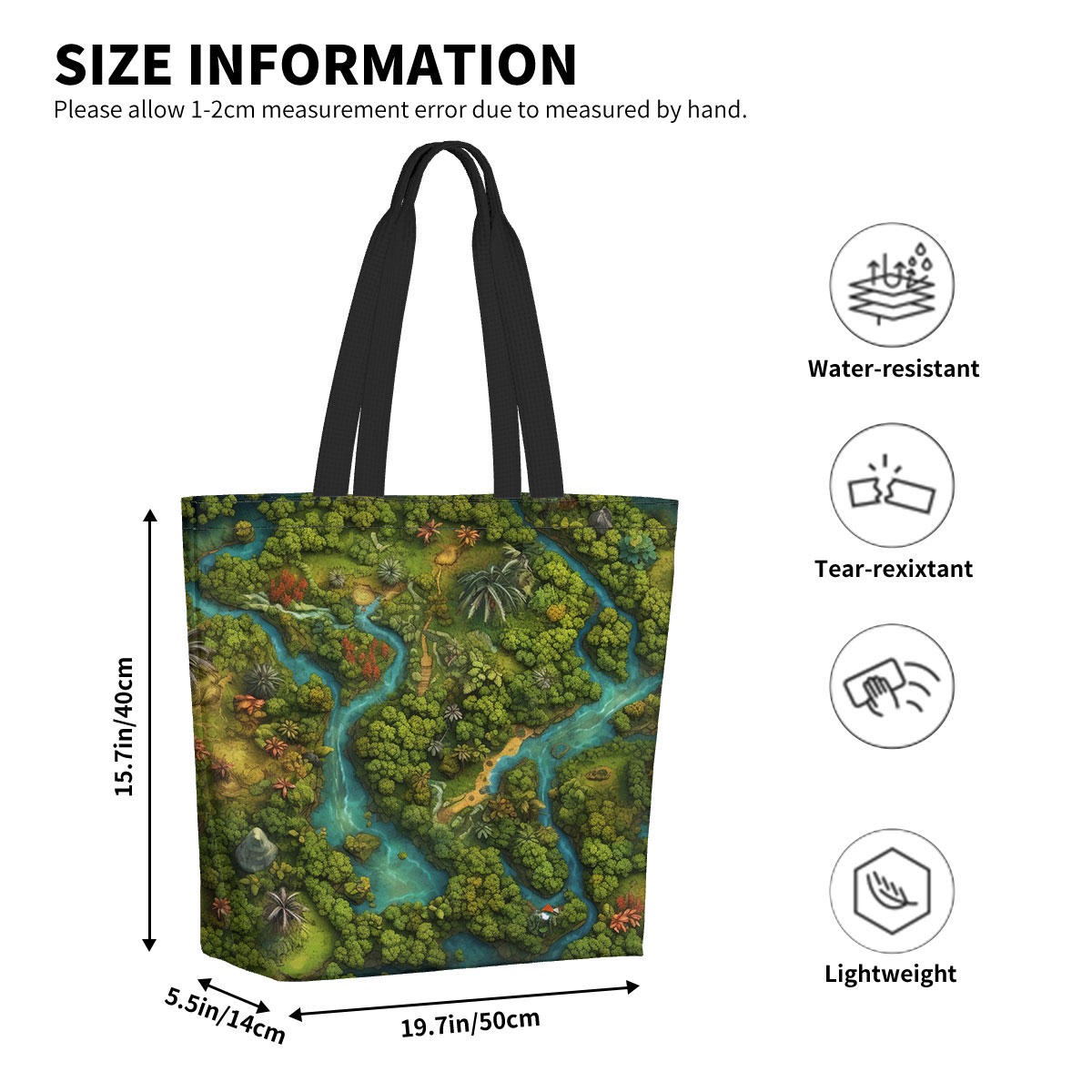 Paper Reusable Shopping Bags Tote Bag