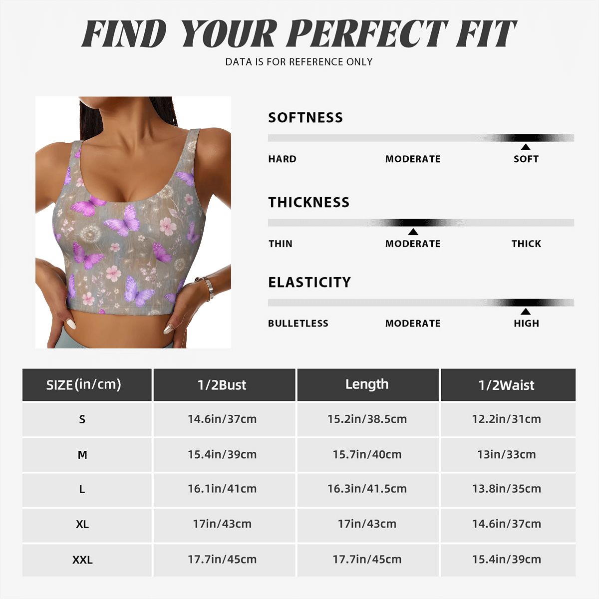 U Neck Athletic Crop Tank Top