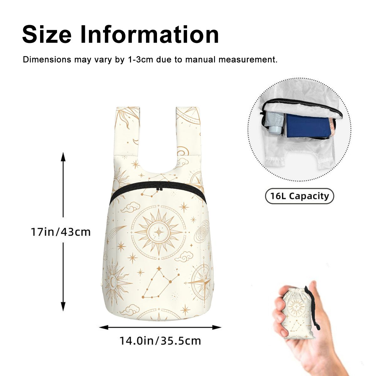 Ultralight Foldable Storage Backpack