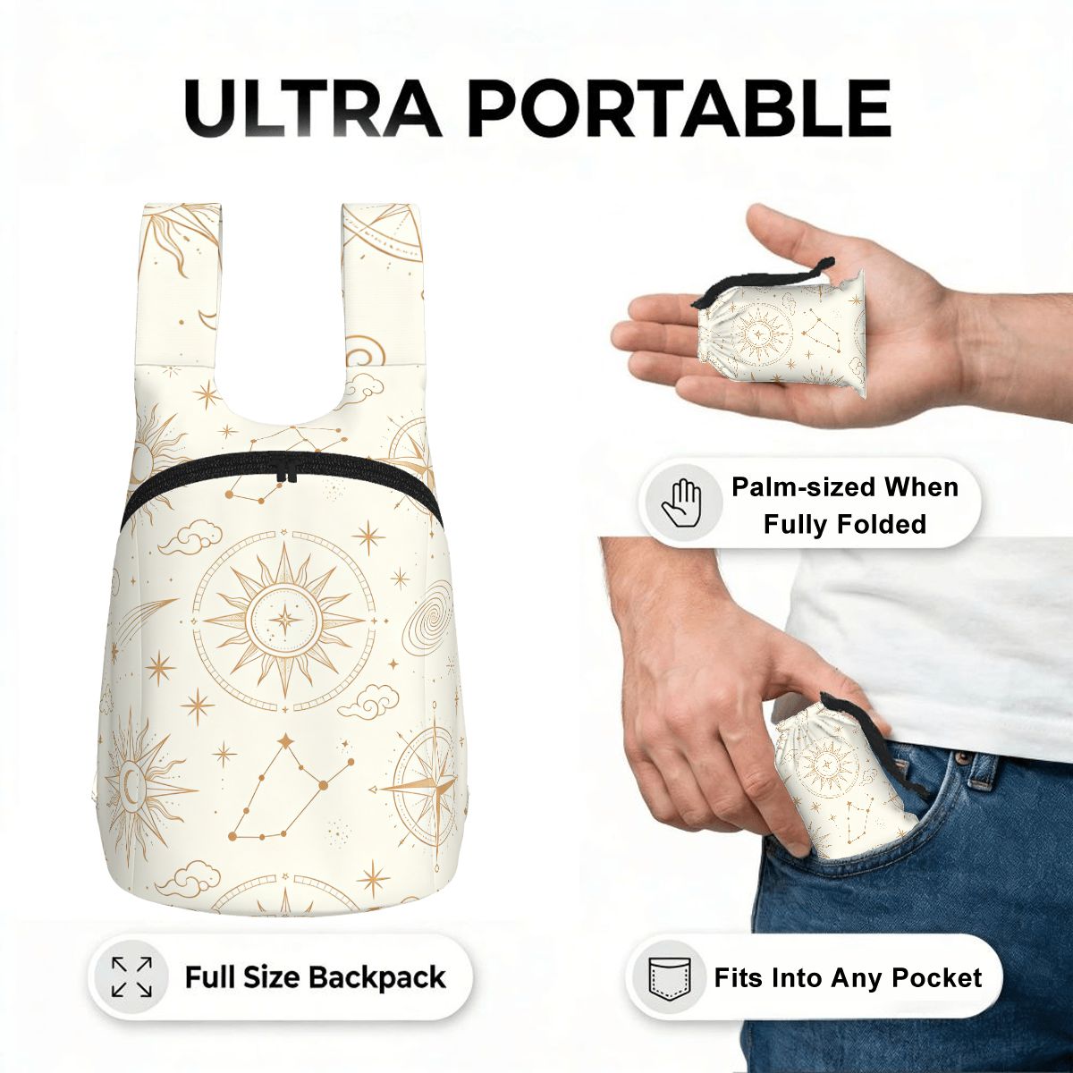 Ultralight Foldable Storage Backpack