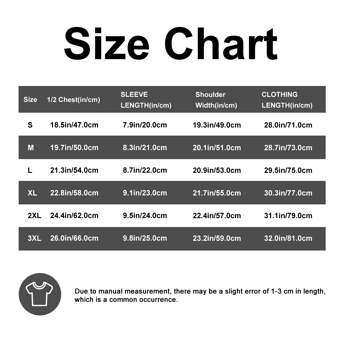 Unisex Cotton T-Shirt Customized Services (Made in USA)