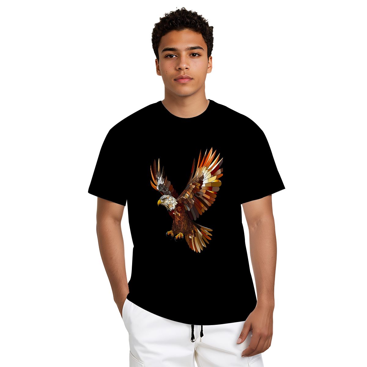 Unisex Cotton T-Shirt Single Sided Printing (Made in USA)