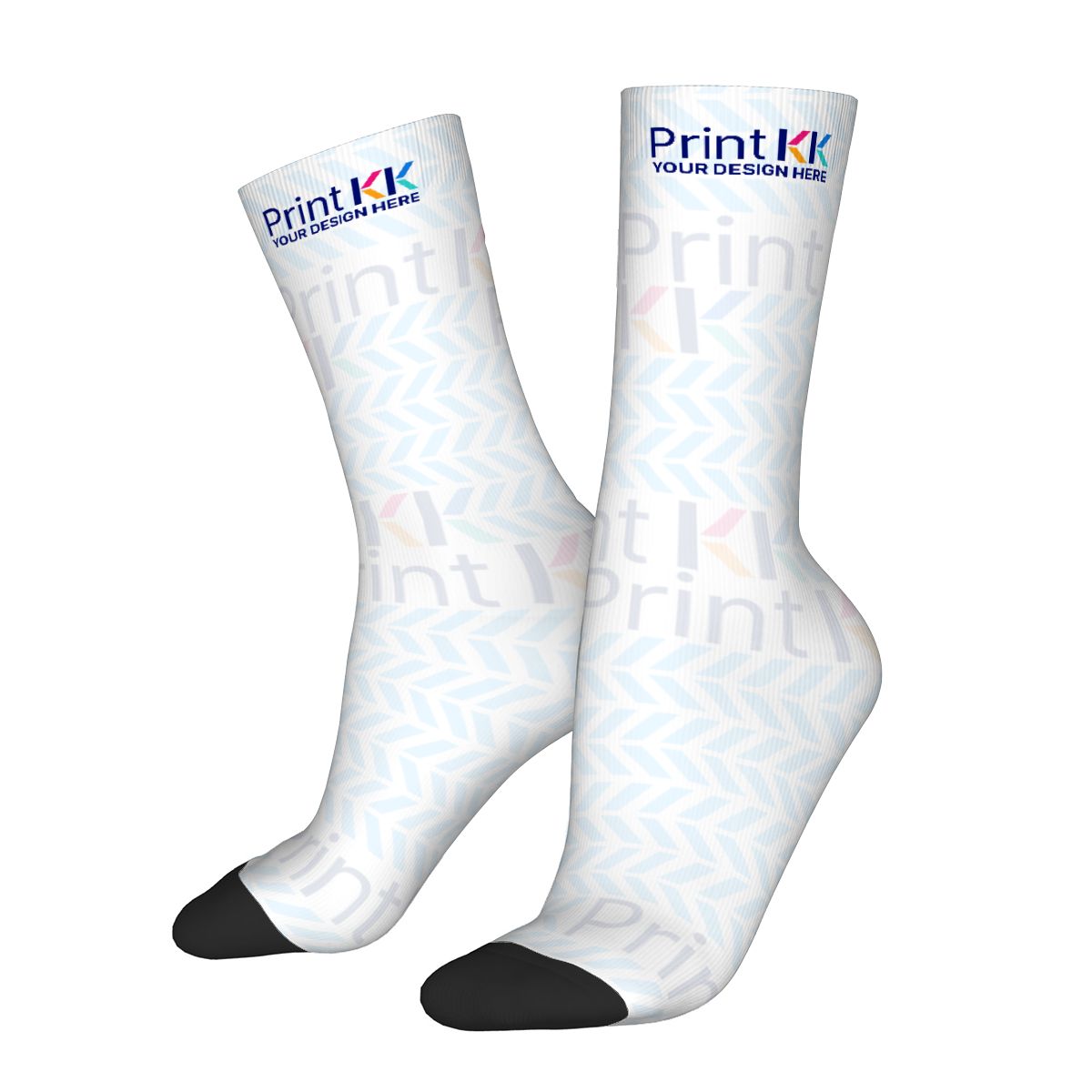 Farbkontrast Crew Socken (Hergestellt in den USA)