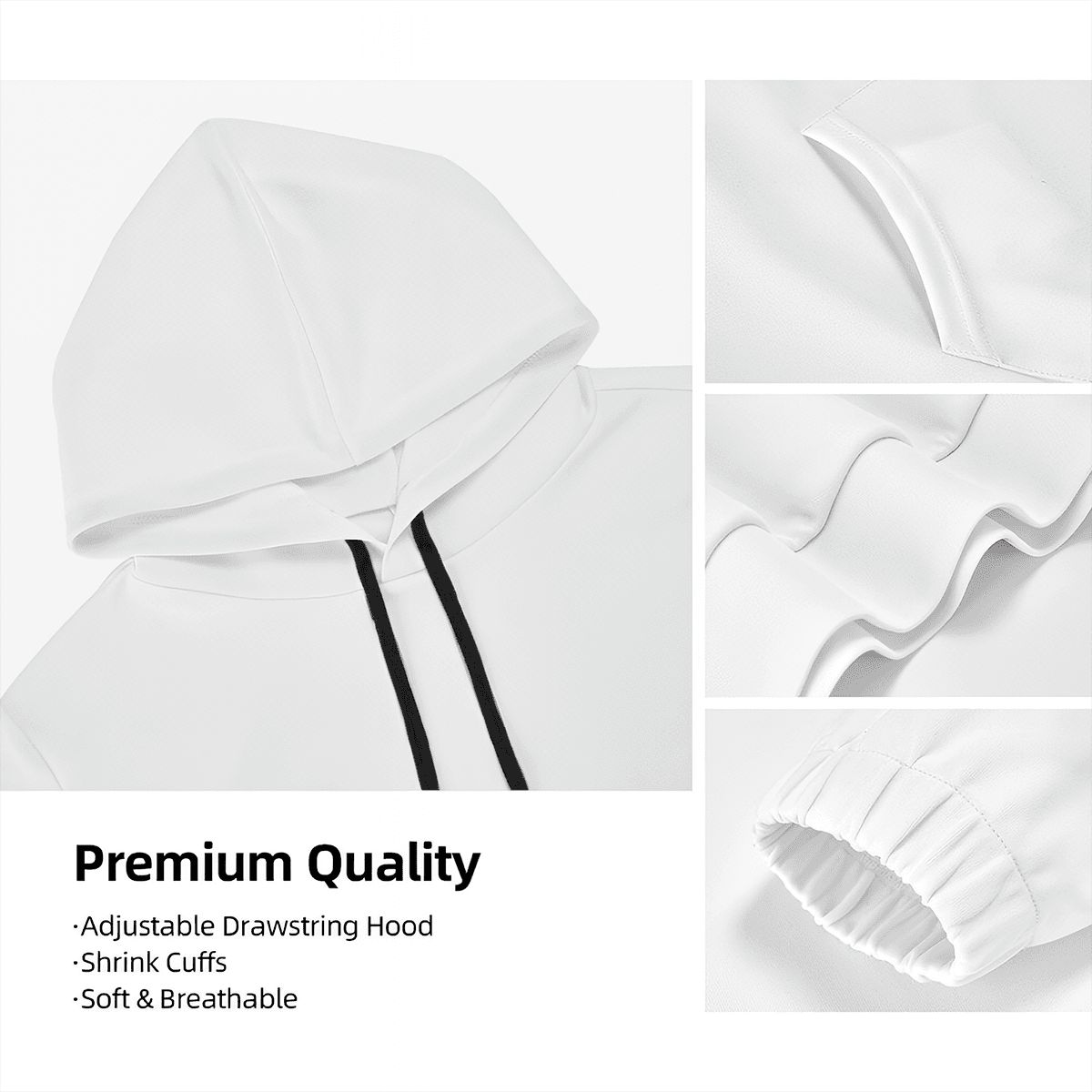 Sudadera con capucha para hombre