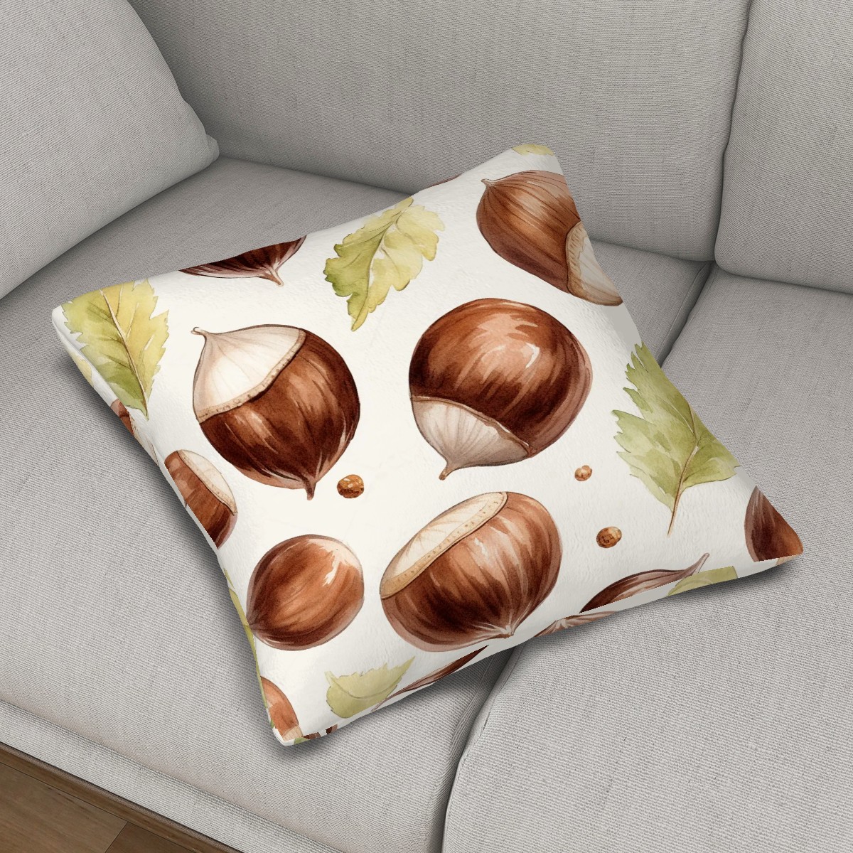 Velvet Throw Pillow Covers (Single-Sided Design)