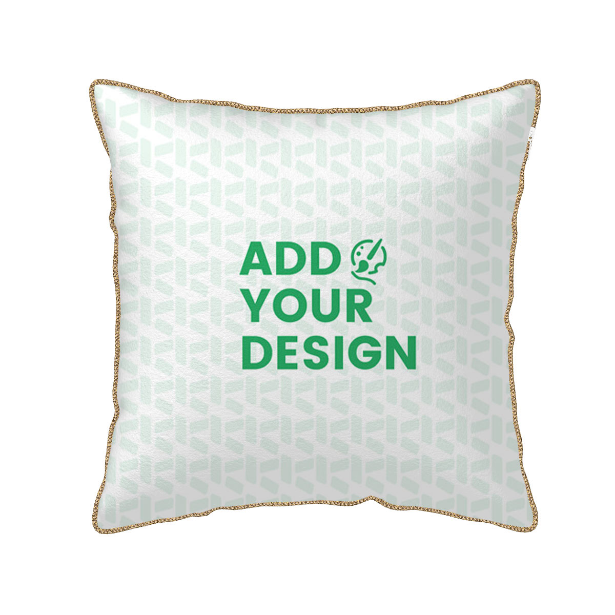 Velvet Bordered Pillow Covers (Double-Sided Design)