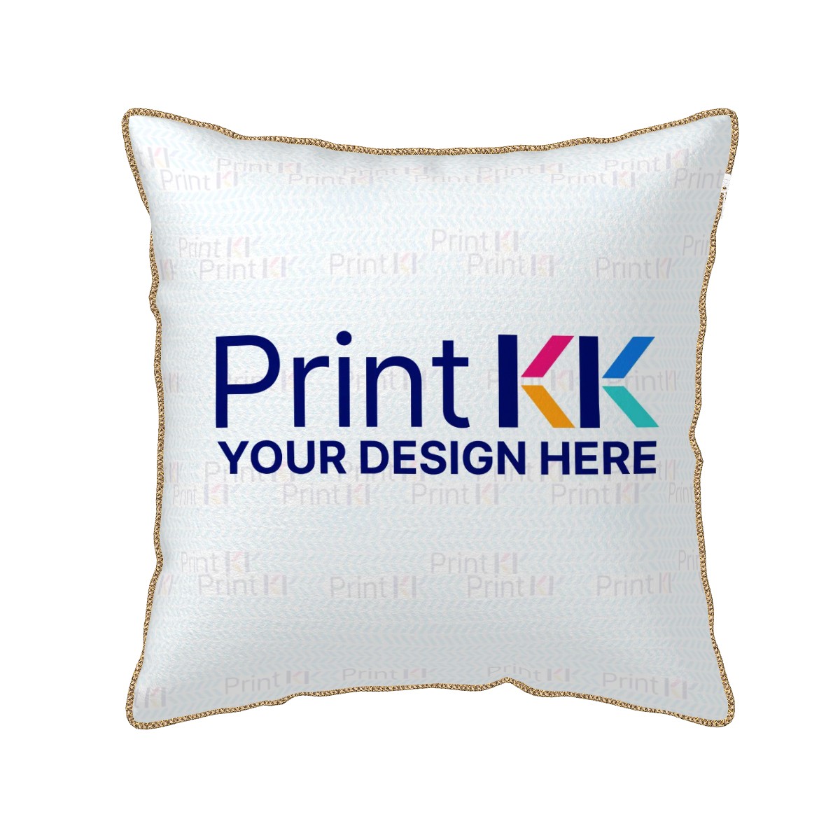 Velvet Bordered Pillow Covers (Double-Sided Design)