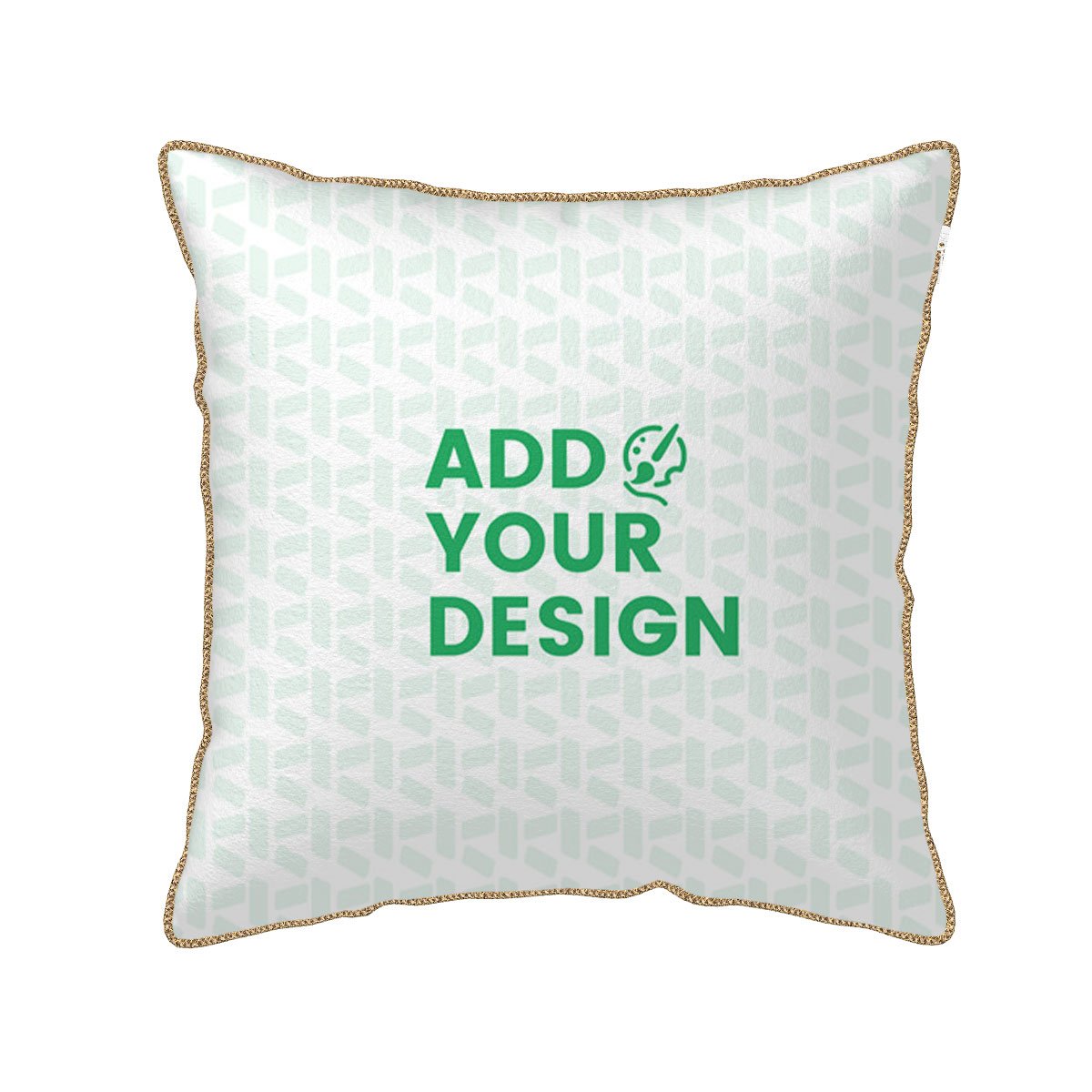 Velvet Bordered Pillow Covers (Double-Sided Design)