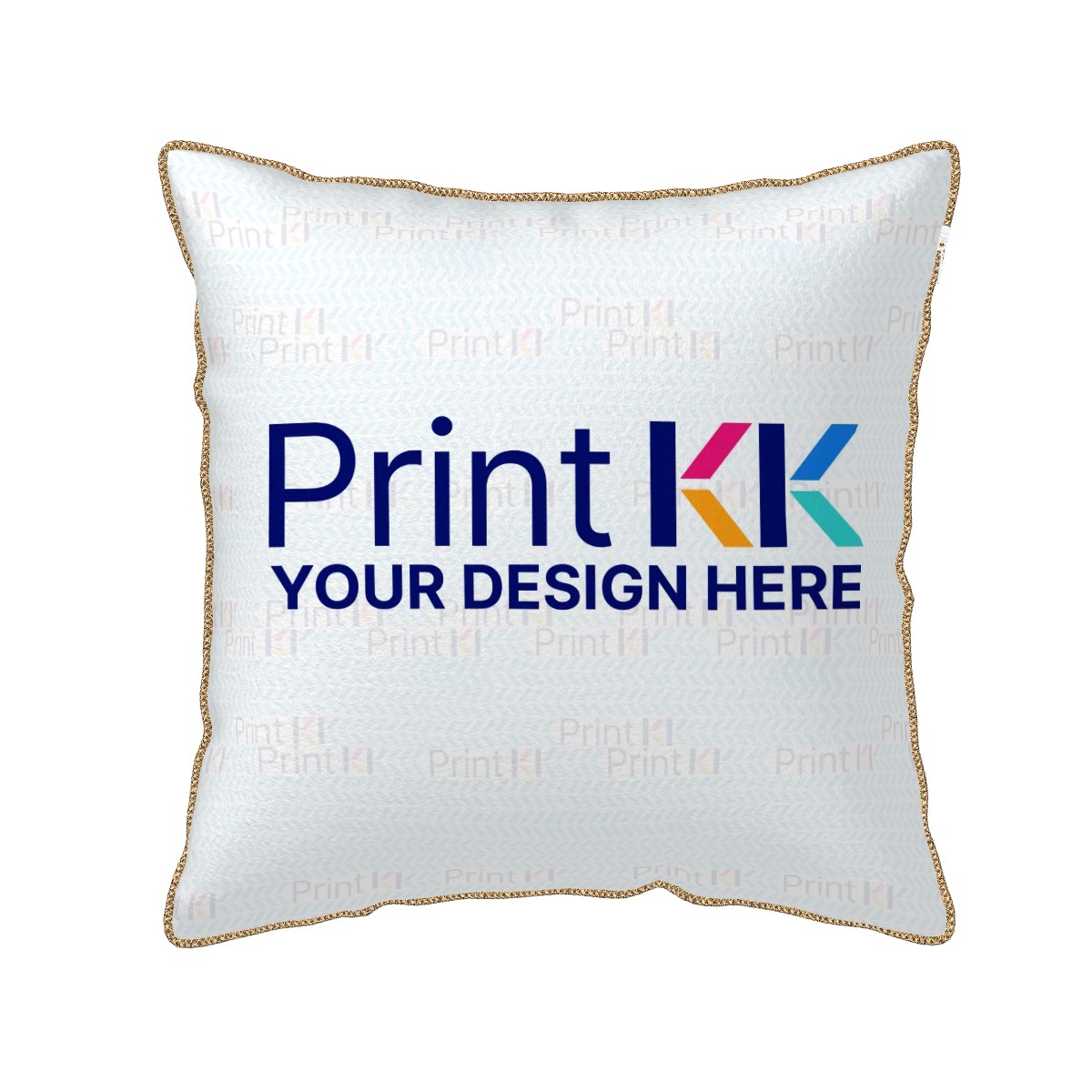 Velvet Bordered Pillow Covers with Core(Double-Sided Design)