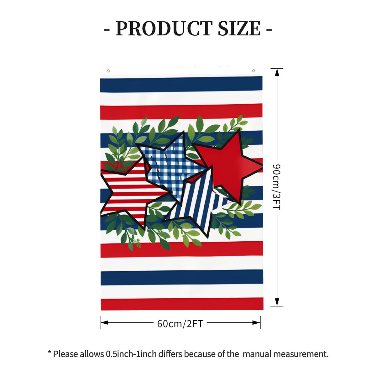 Vertical Outdoor Decor Flags 2 X 3FT Double Sided