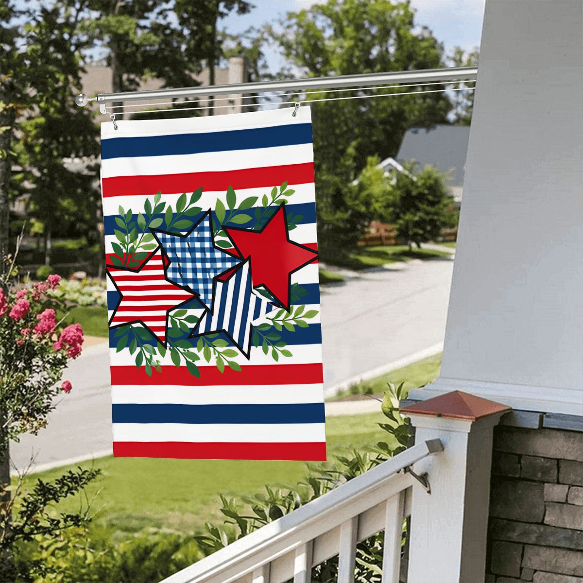 Vertical Outdoor Decor Flags 2 X 3FT Double Sided