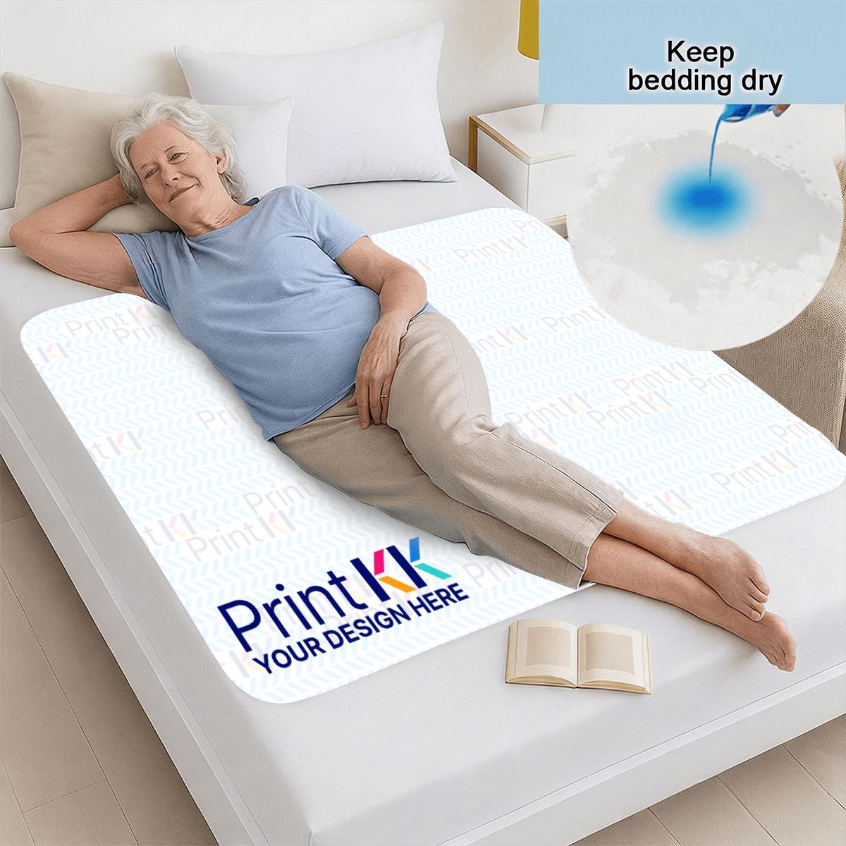 Washable Underpads Reusable Protective Mat