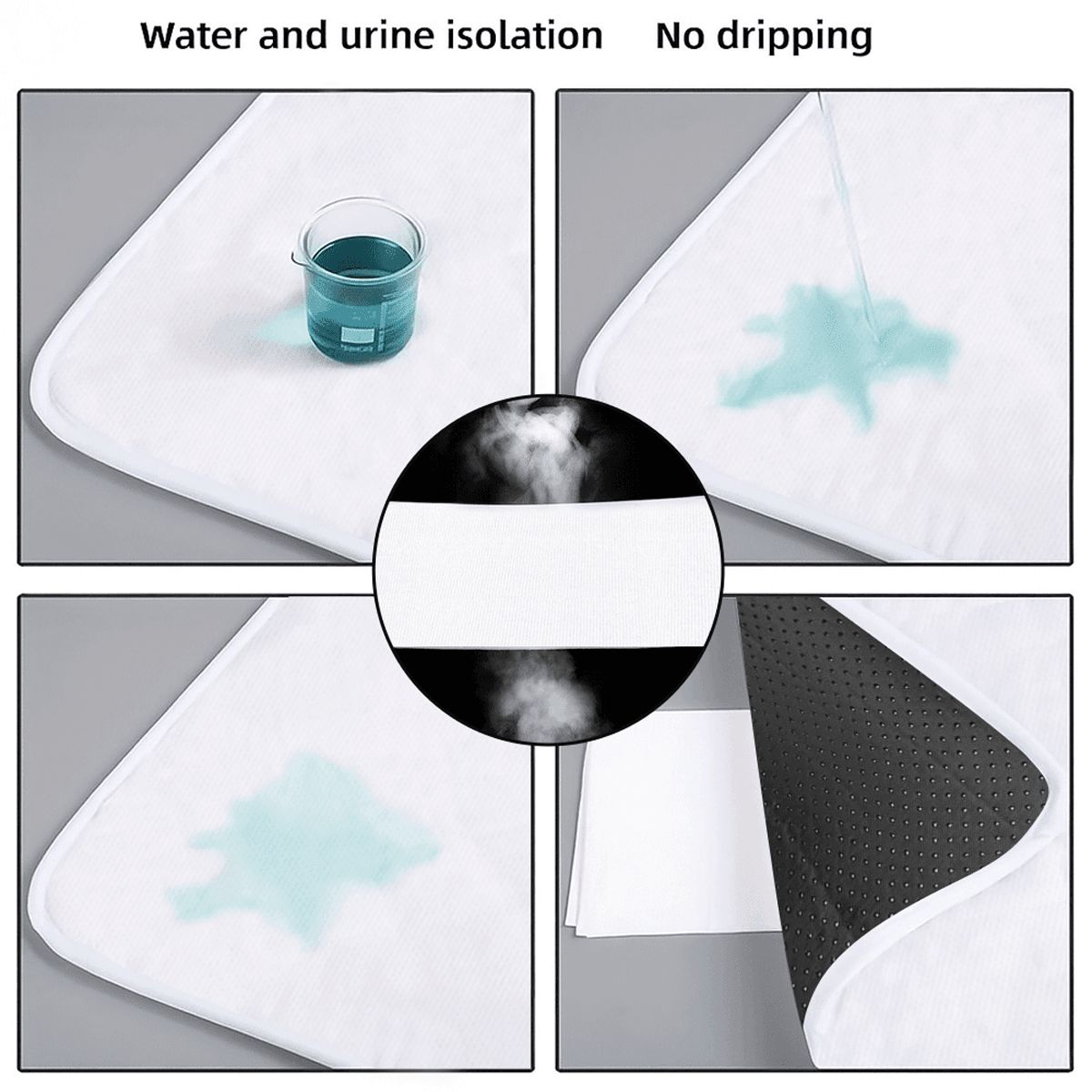 Washable Underpads Reusable Protective Mat