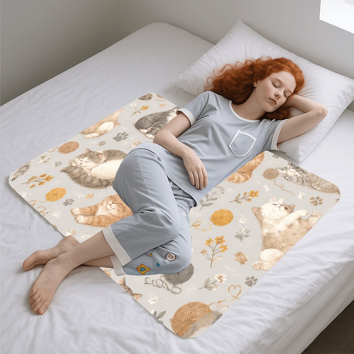 Washable Underpads Reusable Protective Mat