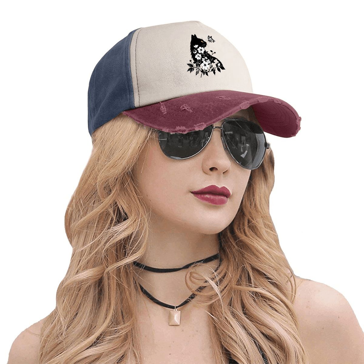 ウォッシュ加工キャップ