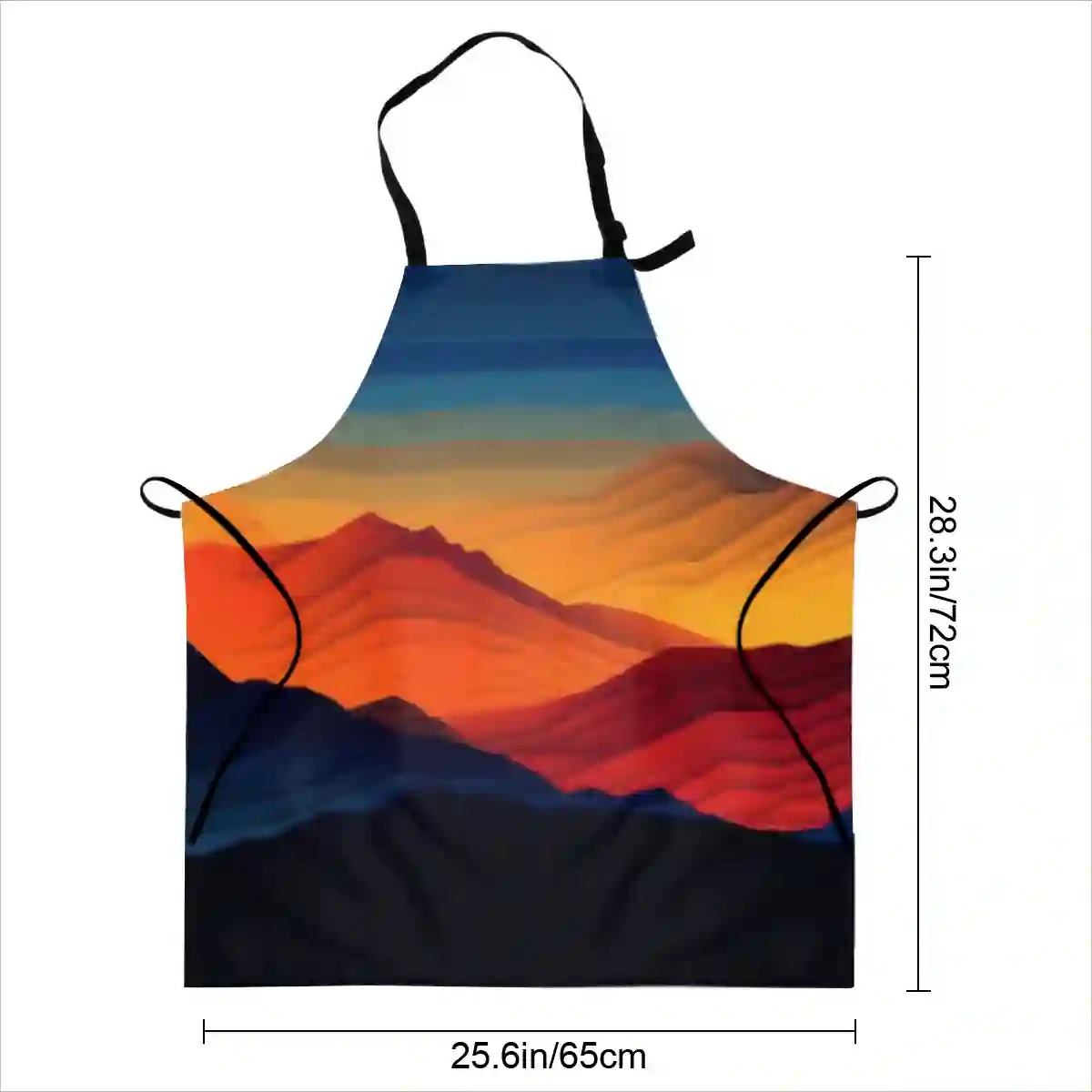 Waterproof Apron Women without Pockets