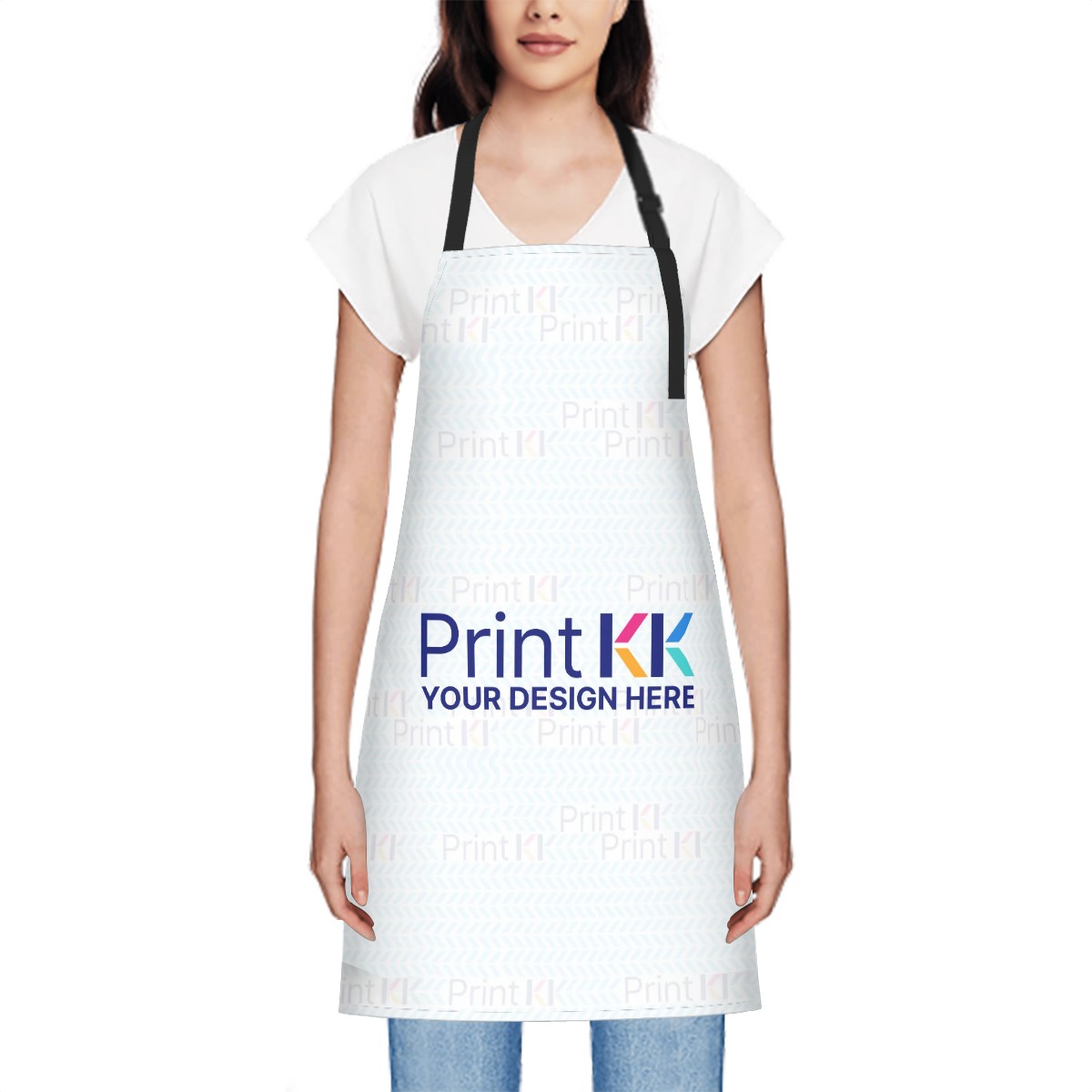 Waterproof Apron Women without Pockets