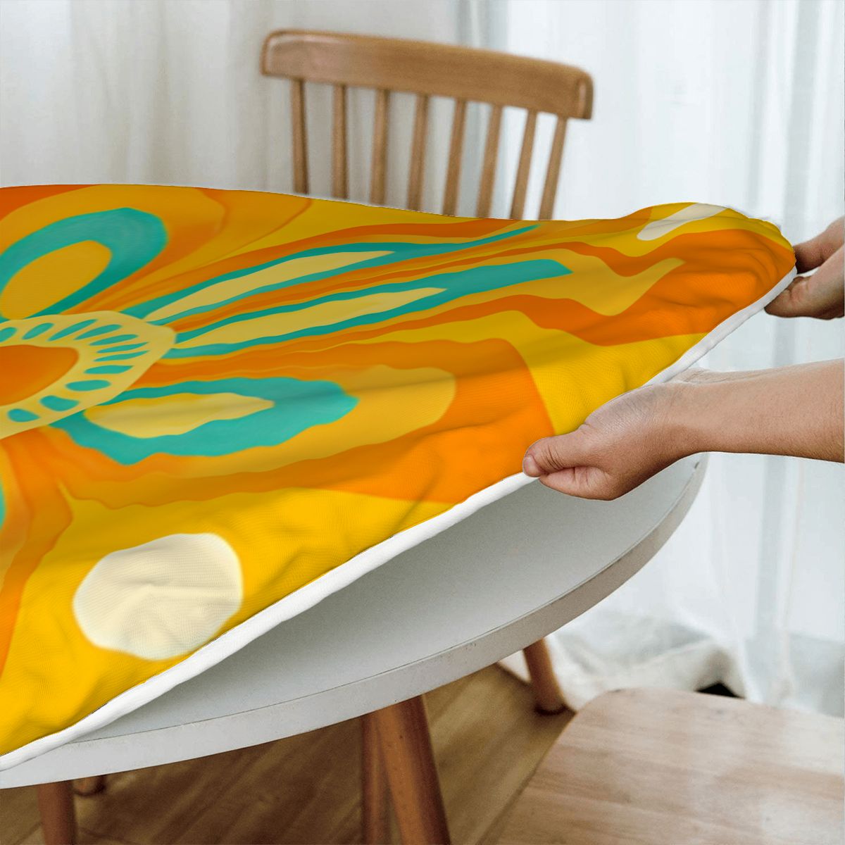 Waterproof Round Table Cover
