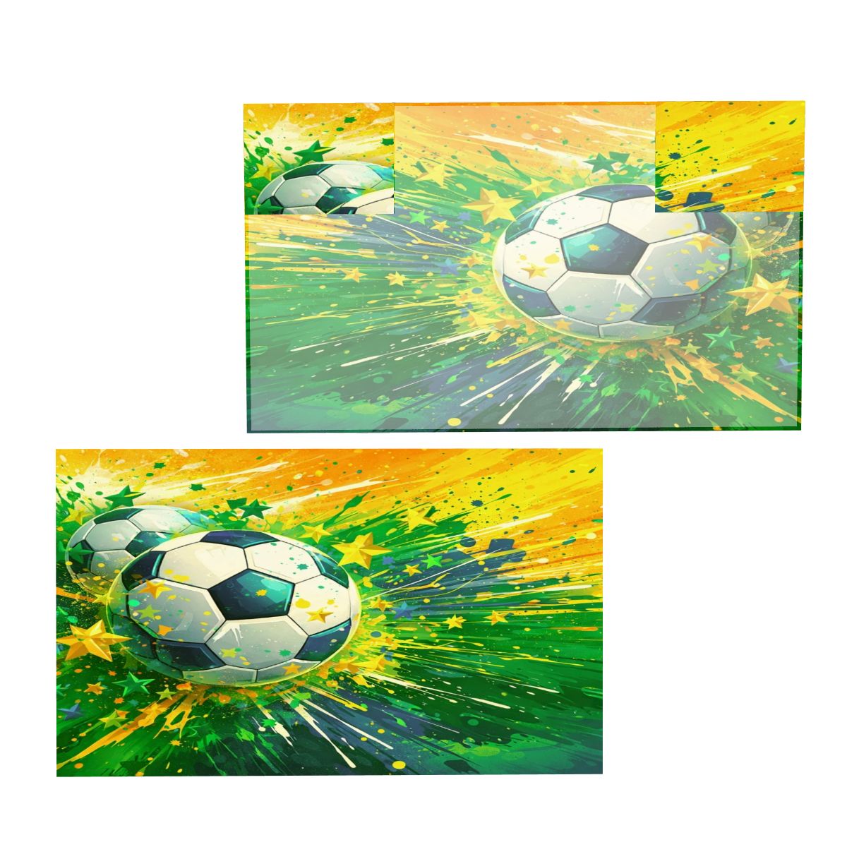 Wearable Sports Flag Sleeve Cape