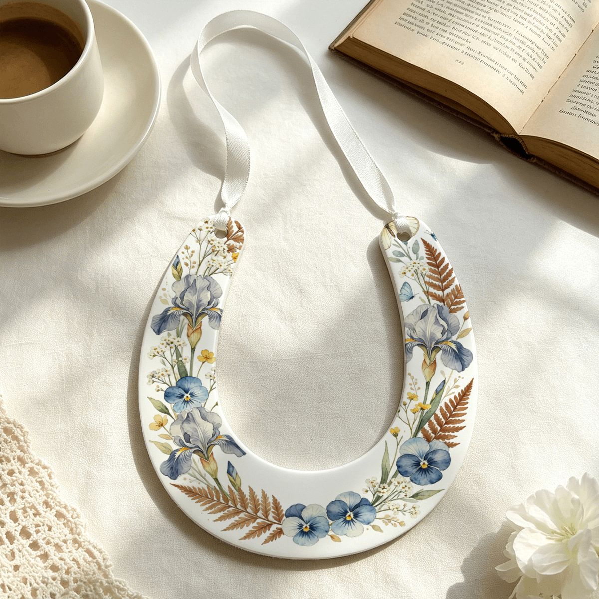 Wedding Horseshoe - Bridal Keepsake Ornament