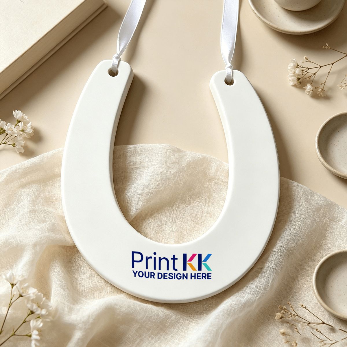 Wedding Horseshoe - Bridal Keepsake Ornament
