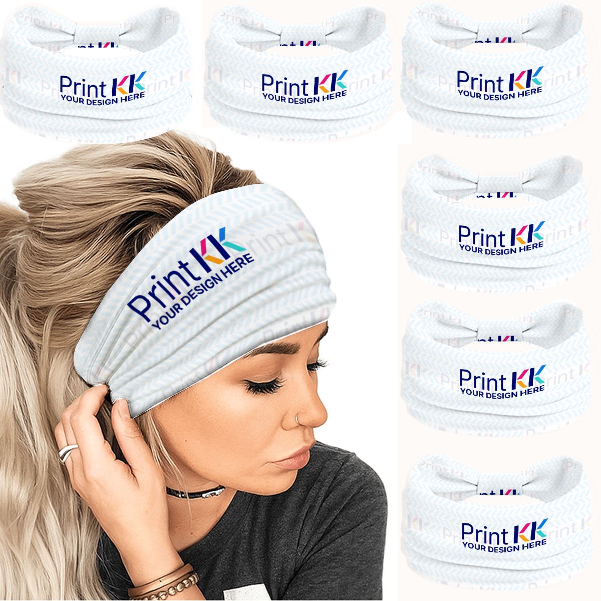 Wide Turban Headbands for Women