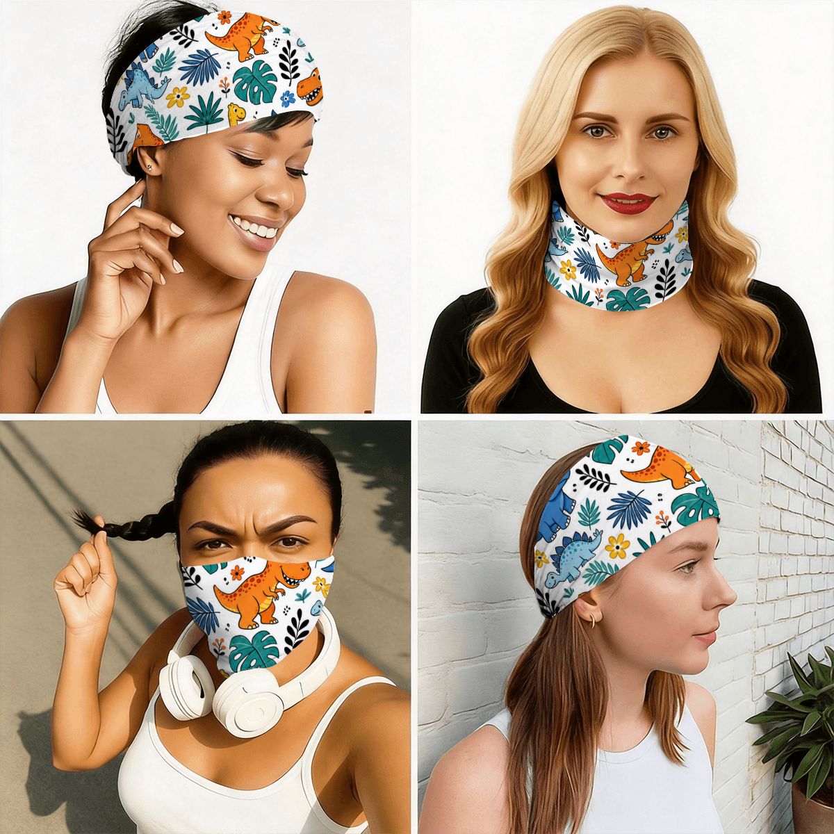 Wide Turban Headbands for Women