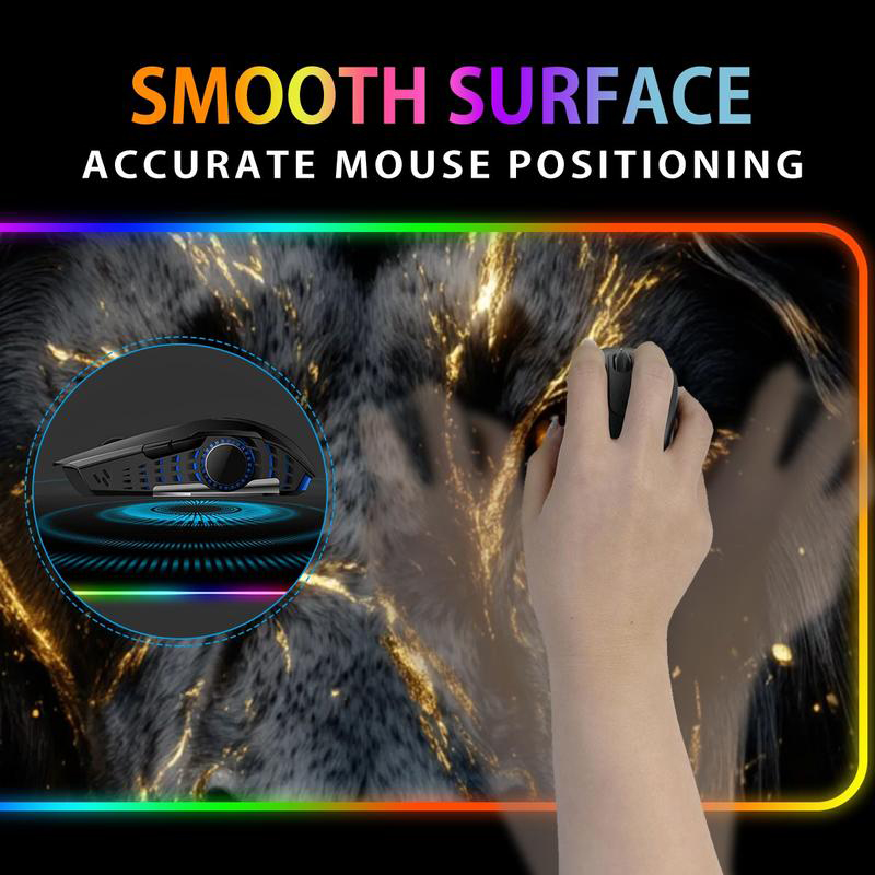 Wireless Charging RGB Mouse Pad (8:3)