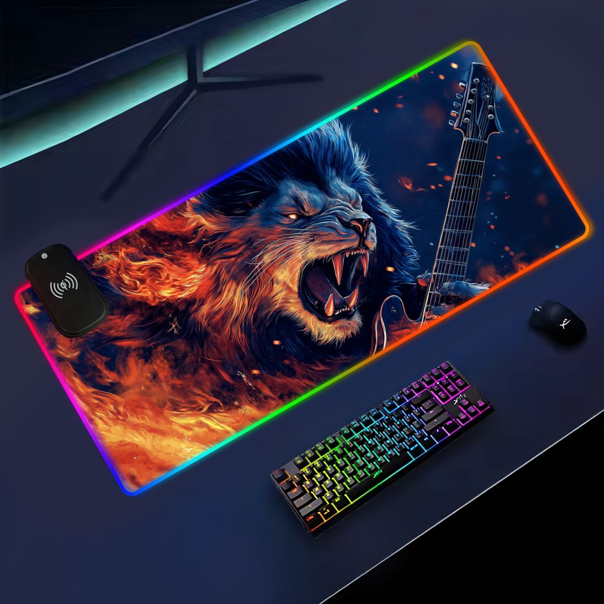 Wireless Charging RGB Mouse Pad (9:4)