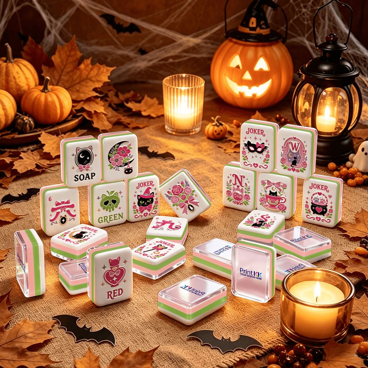 ウィッチズ・ファミリア ハロウィン麻雀牌