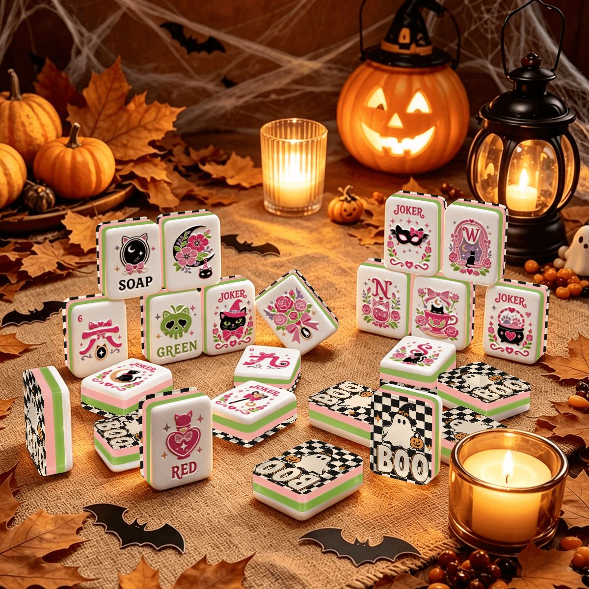 ウィッチズ・ファミリア ハロウィン麻雀牌